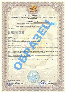 Приложение 1 Березники Сертификат ГОСТ РВ 0015-002